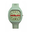 Fashion Favorite Siliconen Horloge - Mintgroen | Ø 47 cm | Kinderhorloge