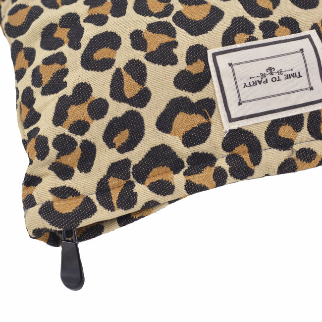 Toilettas - Luipaard | Make-Up Tas | Katoen | Fashion Favorite