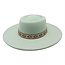 Fashion Favorite Fedora Hoed - Brim Mintgroen | Verstelbaar | 56 - 60 cm