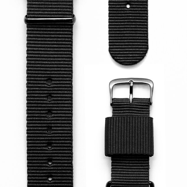 Canvas Horloge Beige | Nylon | Ø 38 mm