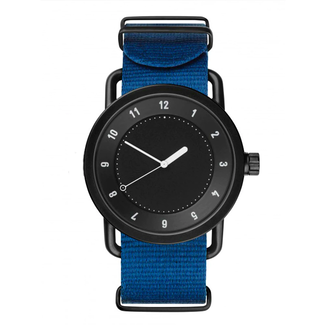 Fashion Favorite Canvas Horloge - Blauw