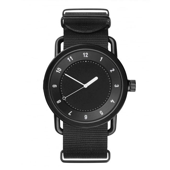 Fashion Favorite Canvas Horloge Zwart | Nylon | Ø 38 mm