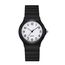 Fashion Favorite Simple Kinderhorloge Zwart/Wit | Kunststof/Plastic