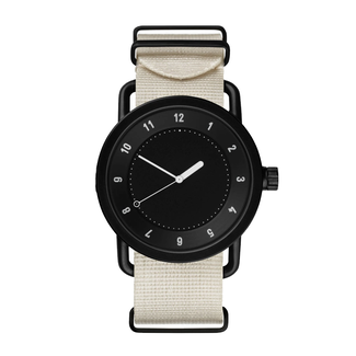 Fashion Favorite Canvas Horloge - Beige