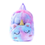 Fashion Favorite Unicorn Rugtas - Fluffy Paars/Roze | 22 x 16 cm | Polyester / Acryl