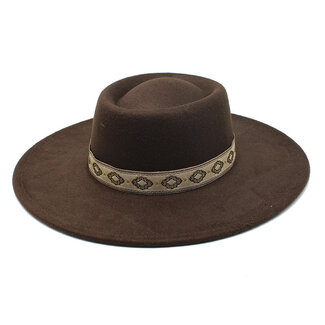 Fashion Favorite Fedora Hoed - Brim Bruin