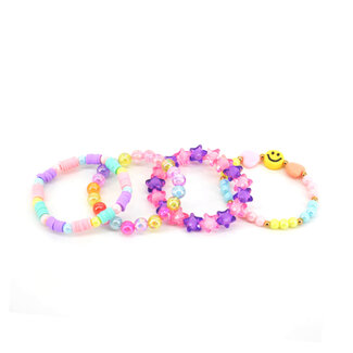 Fashion Favorite Set Armbandjes - Smiley