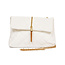 Fashion Favorite Cross Schoudertas - Wit | Kunstleer / Gewatteerd | 22,5 x 16,5 x 3 cm