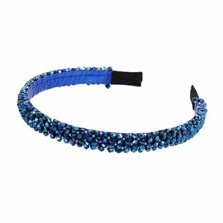 Fashion Favorite Strass Diadeem - Blauw