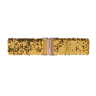 Fashion Favorite Sparkle Taille Riem - Goud