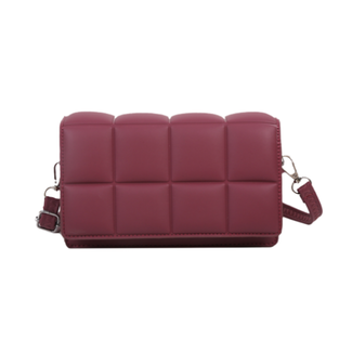 Fashion Favorite Square Schoudertas Bordeaux