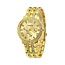 Geneva Geneva Gold Crystal Horloge | Goudkleurig | Staal | 42 mm