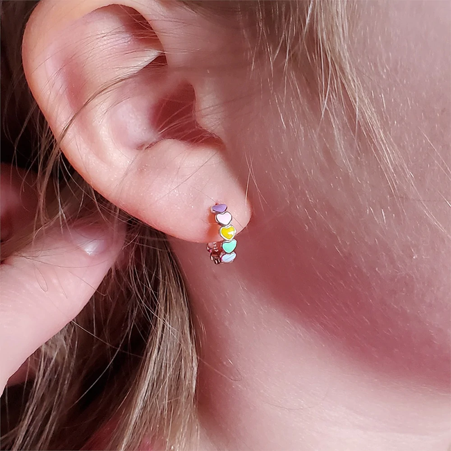 EMMI Oorringen - Multi/Zilver | 925 Silver