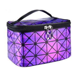 Fashion Favorite Toilettas Holo Geometric - Paars