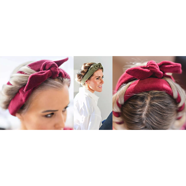 Velvet Haarkruller Zwart | Curling Ribbon | Fluweel/Polyester