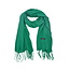 Pashmina Sjaal - Groen | Polyester | 180 x 70 cm