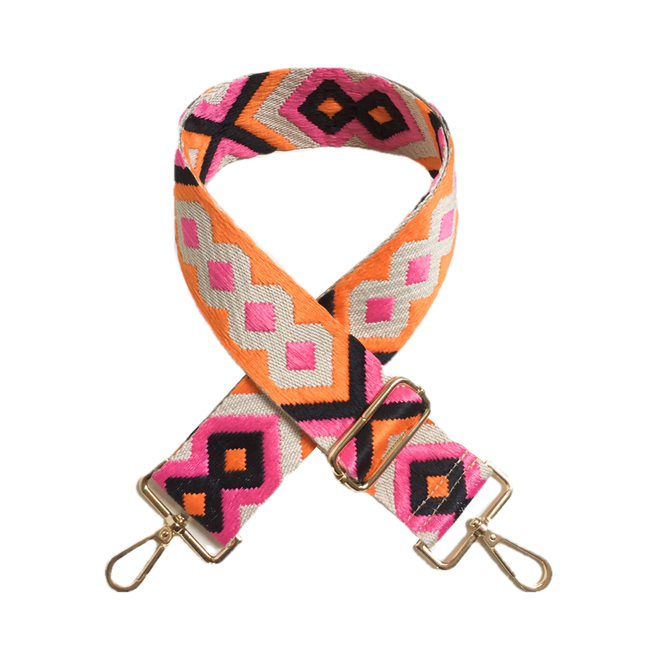 Bag Strap Tas Riem Oranje Roze Zwart Schouderriem 130 cm Fashion Favorite