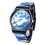 Fashion Favorite Army Kinderhorloge Blauw | Camouflage/Leger | Kunststof/Plastic