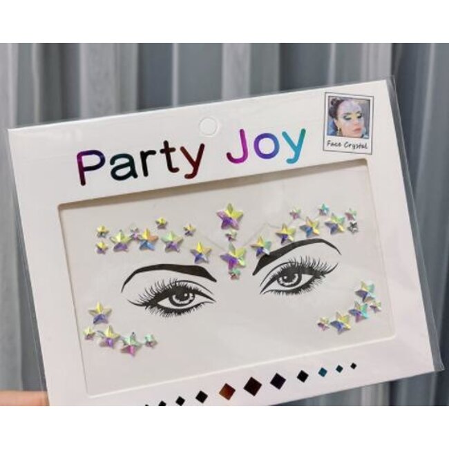 Gezicht Glitters | White Star | Fashion Favorite