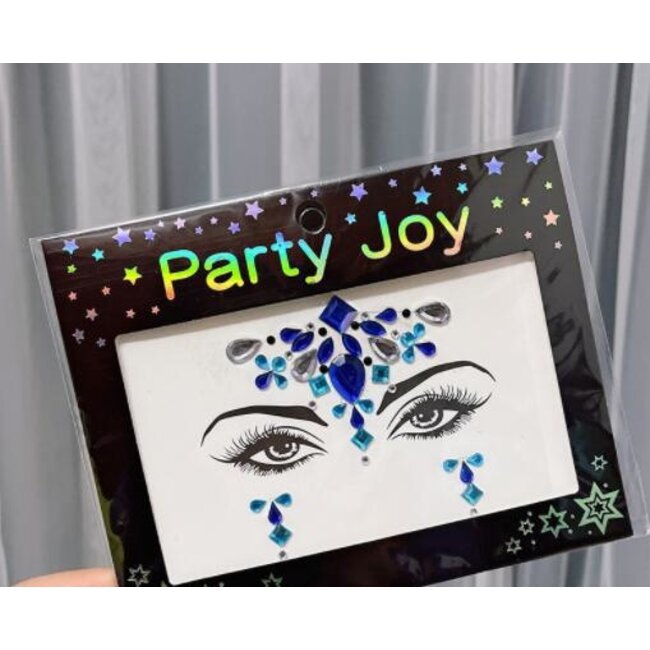 Gezicht Glitters | Blue Sparkle | Fashion Favorite