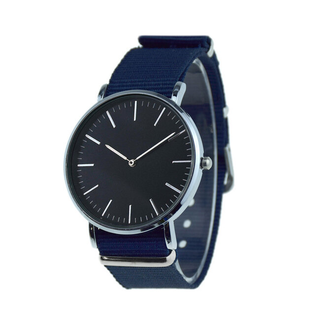 Fashion Favorite Dexx  Blue Horloge | Blauw | Nylon  Band