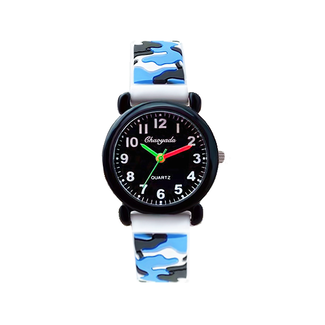 Fashion Favorite Army Kinderhorloge 3D - Lichtblauw