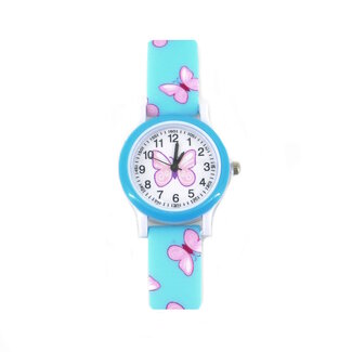 Fashion Favorite Kinder Horloge Vlinder | Blauw