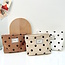 Fashion Favorite Toilettas Corduroy | Stip Wit | Make-Up Tas | Katoen/Polyester