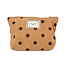 Fashion Favorite Toilettas Corduroy | Stip Camel | Make-Up Tas | Katoen/Polyester