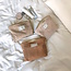 Fashion Favorite Toilettas Corduroy | Rib Beige | Make-Up Tas | Katoen/Polyester