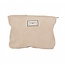 Fashion Favorite Toilettas Corduroy | Rib Beige | Make-Up Tas | Katoen/Polyester