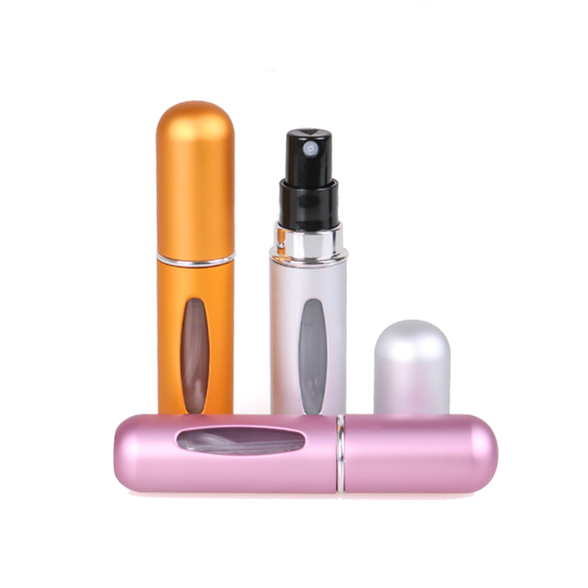 Navulbare Parfum Verstuiver - Grijs | 5 ML | Fashion Favorite