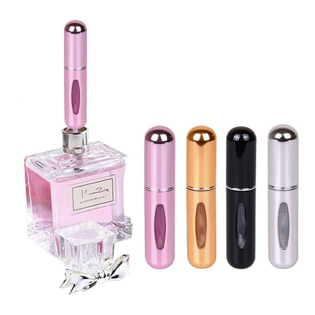 Navulbare Parfum Verstuiver - Roze | 5 ML | Fashion Favorite