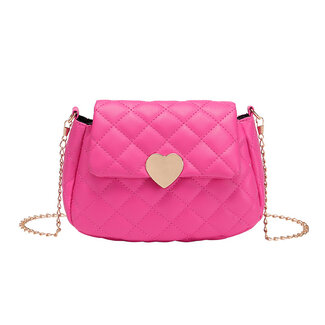 Fashion Favorite Schoudertas Heart | Roze