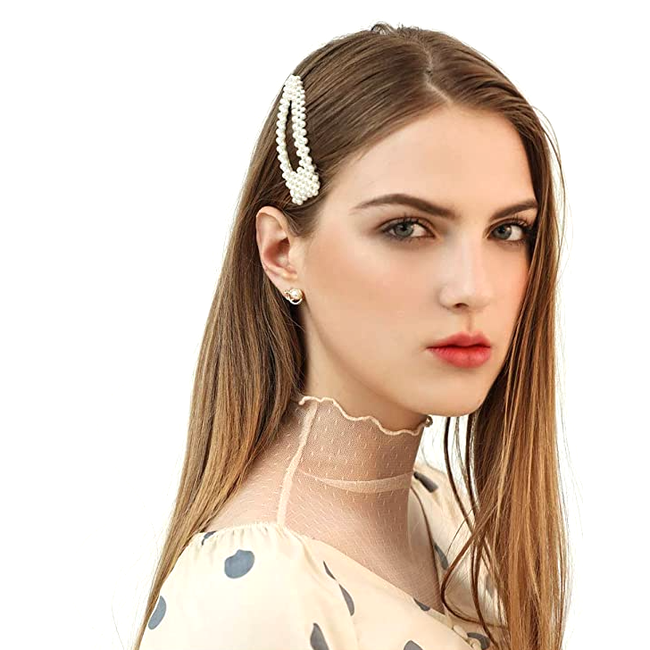 Haarspeldjes - Parel #2 | Set van 5 stuks | Fashion Favorite