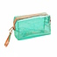 Fashion Favorite Make-Up / Toilettas | Glitter Groen | 17,5 x 10,5 x 7,5 cm | Fashion Favorite