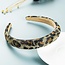 Fashion Favorite Glamour Haarband / Diadeem |  Leopard Brown | Fashion Favorite