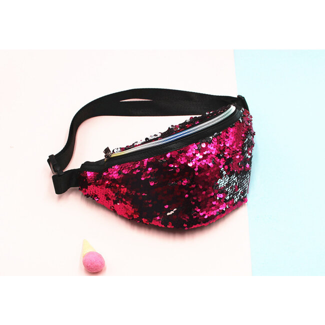Heuptas Glitter - Pink/Silver | Pailletten / Polyester | Fashion Favorite