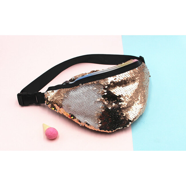 Heuptas Glitter - Rose/Silver | Pailletten / Polyester | Fashion Favorite