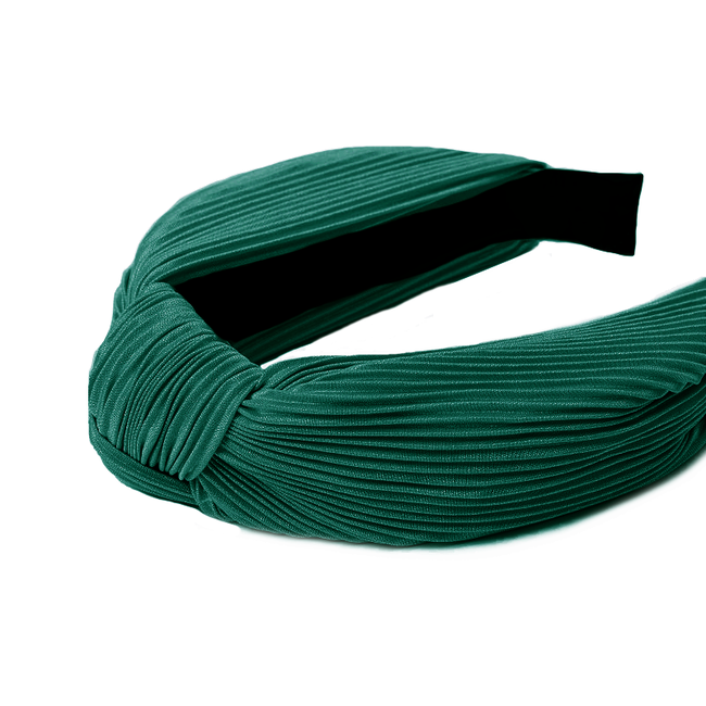 Fashion Favorite Geplisseerde Diadeem / Haarband - Groen