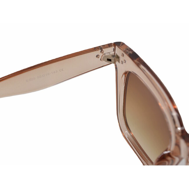 Sun Square Zonnebril | Tea/Brown | Fashion Favorite