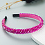 Summer Strass Diadeem | Roze | Kunststof / Polyester | Fashion Favorite