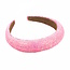 Fashion Favorite Colorful Haarband / Diadeem | Glossy Pink