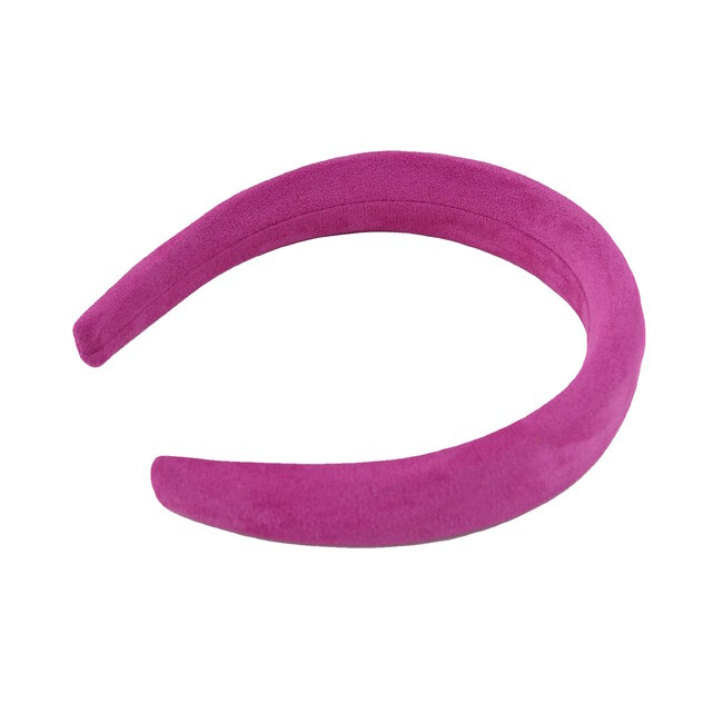 Fashion Favorite Suede Diadeem / Haarband | Roze | Suede / Polyester | Fashion Favorite