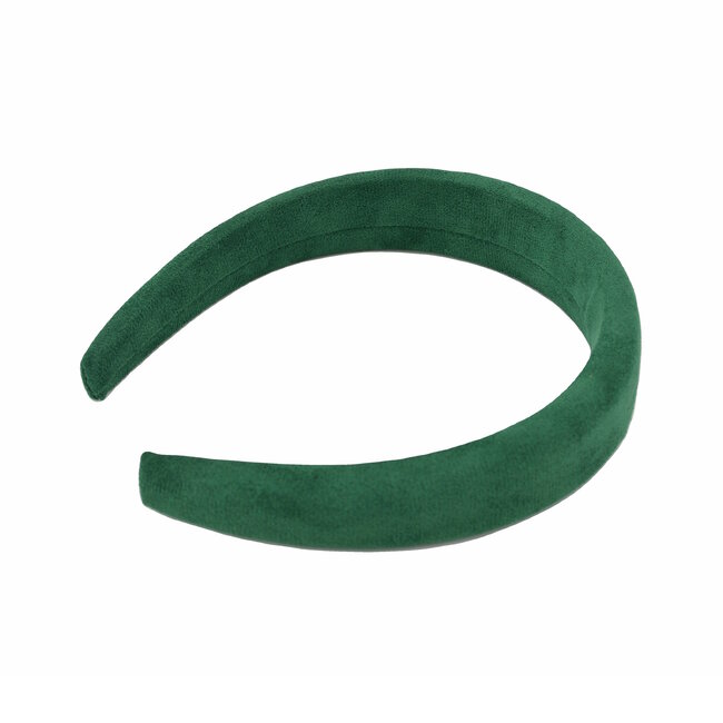 Fashion Favorite Suede Diadeem / Haarband | Groen | Suede / Polyester | Fashion Favorite