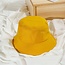 Fashion Favorite Bucket Hat - Donkergeel | Katoen | Fashion Favorite