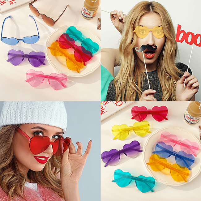 Festival Bril Hart | Oranje | Fashion Favorite