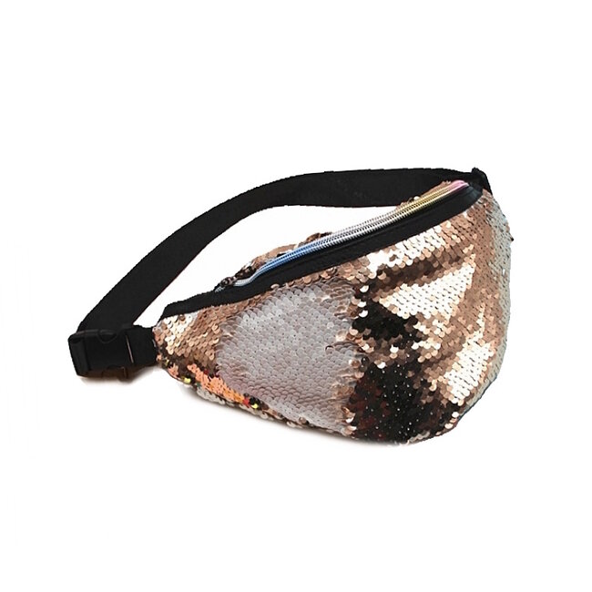 Fashion Favorite Heuptas Glitter - Rose/Silver | Pailletten / Polyester | Fashion Favorite