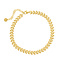 Fashion Favorite Enkelband Bloem / Blaadje - Goudkleurig | Bijoux | Fashion Favorite