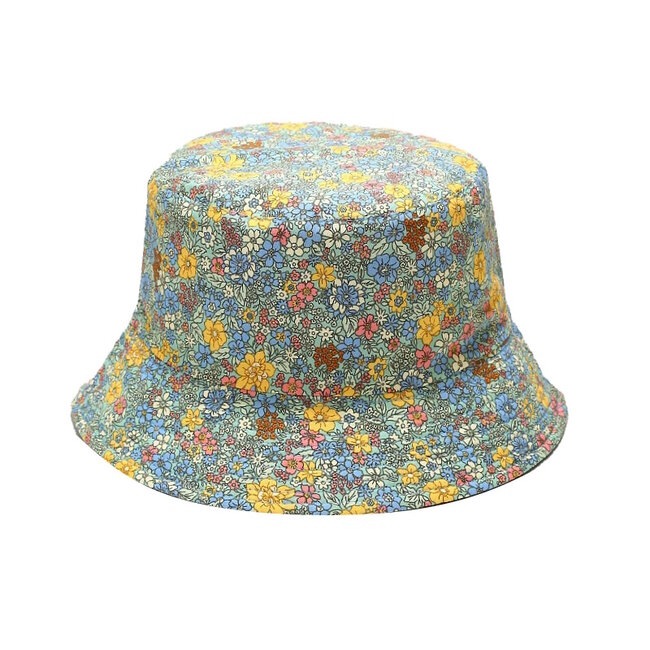 Fashion Favorite Bucket Hat - Bloem Groen | Katoen | Fashion Favorite